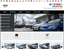 Tablet Screenshot of idriveautosales.com
